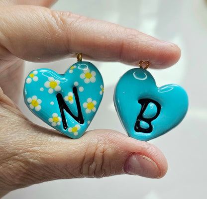 Heart Alphabet Clay Cutters
