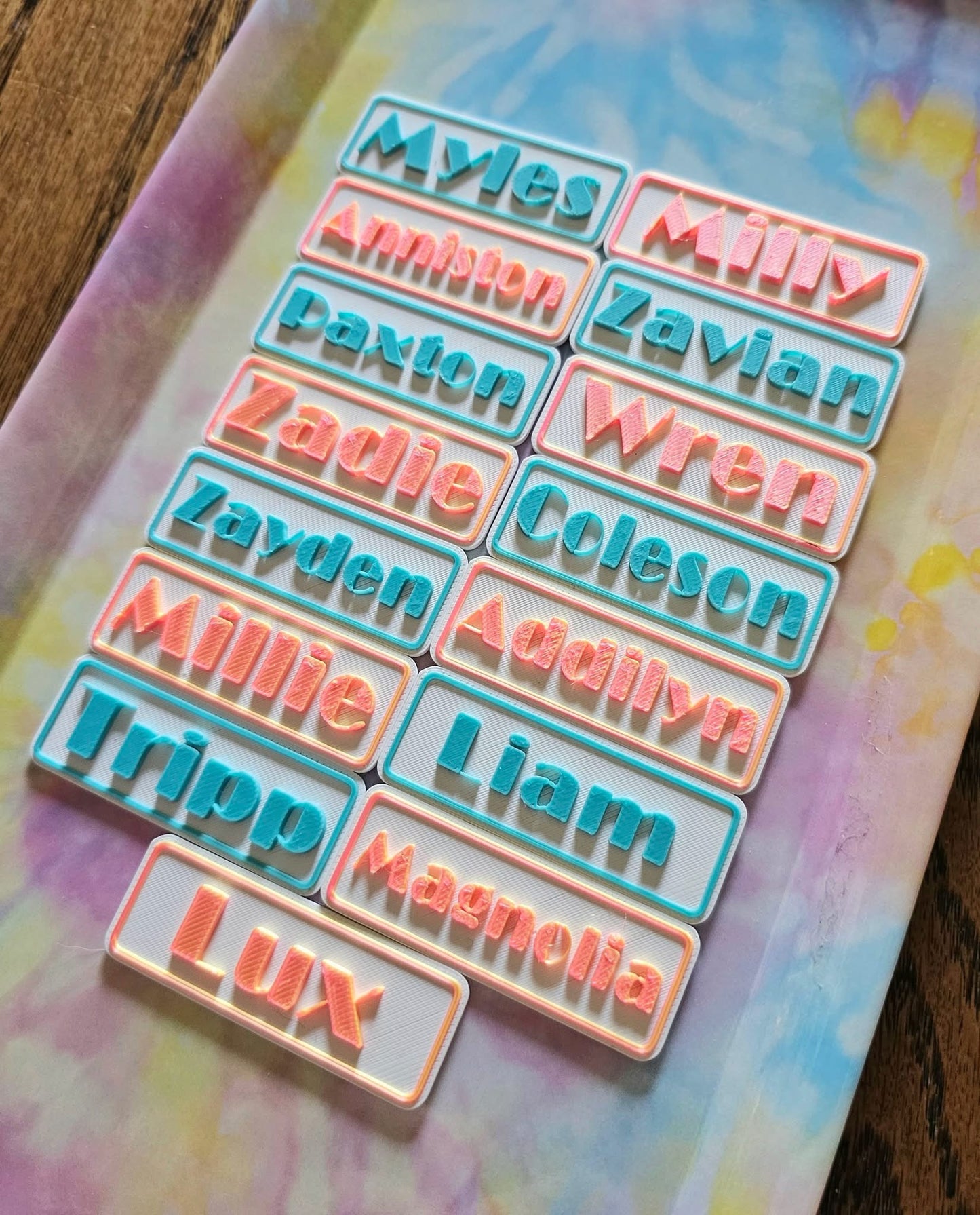 Custom Name Decor