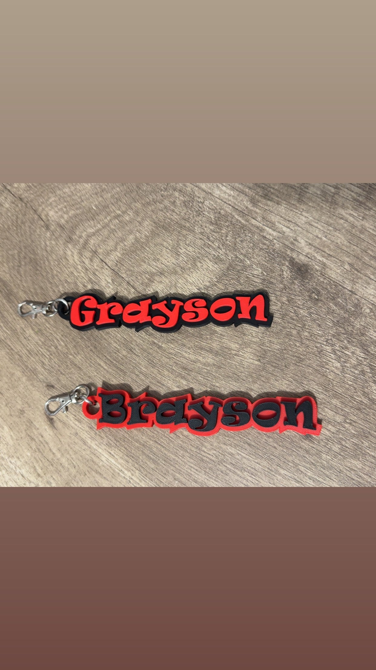 Customize A Keychain!