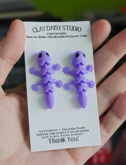 Little Bug 3D Printed Earrings