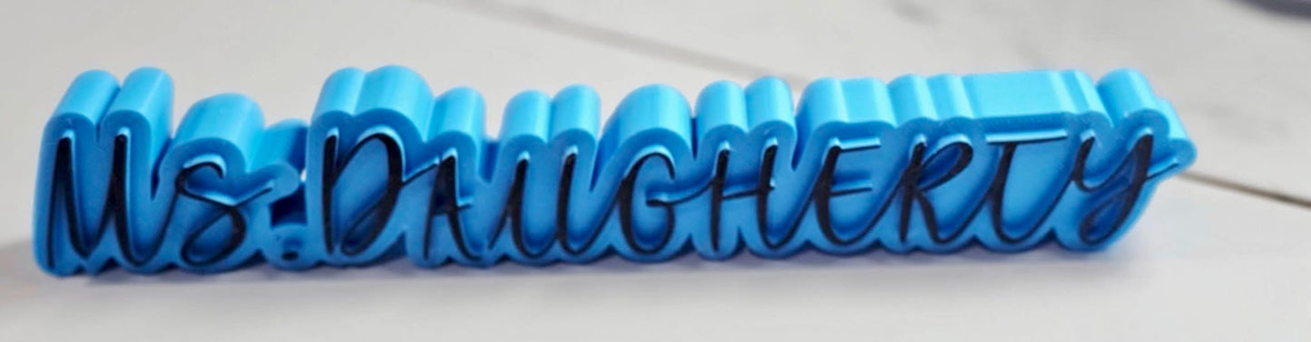 Custom Name Decor